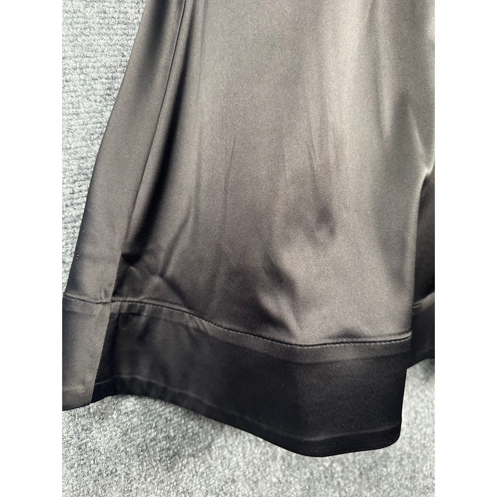 Torrid Womens Satin Fit and Flare Cocktail Dress 20 Black Sweetheart Formal LBD - Picture 14 of 15